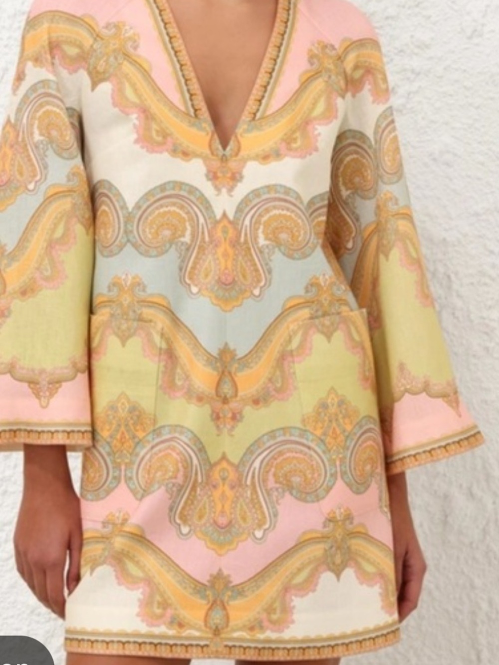 Zimmermann Maxine linen tunic *flawed - Picture 3 of 13